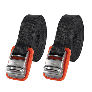 Nite Ize - Pasy transportowe CamJam® Tie Down Strap - 2 szt. - Czarne/Pomarańczowe - CJWR12-09-2R6