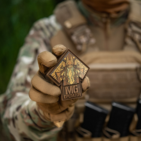 Naszywka MG Operator PVC Drukowana  - Coyote