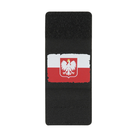 MOLLE Patch Flaga Polska  - Black