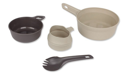 Wildo - Zestaw biwakowy Adventurer Kit - Desert / Dark Grey