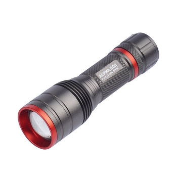 Falcon Eye - Latarka ręczna Alpha 500 - Strobe - Focus - 500 lm - Czarna - FHH0121