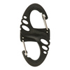 M-Tac Dwustronny Karabińczyk Typu S-Hook Plastikowy  - Black