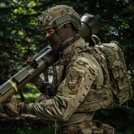 Naszywka Tactical girl #9 RPG PVC  - Color