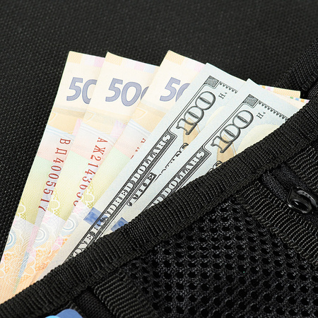 M-Tac Portfel Na Rzep Elite Gen.II Hex  - Black