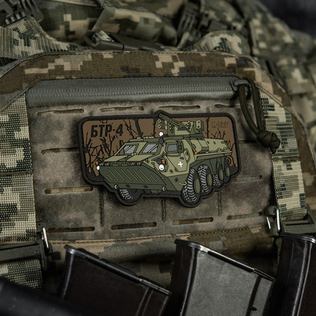 Naszywka BTR-4 PVC  - Color
