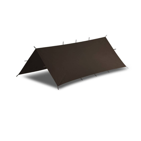 Helikon - Tarp, płachta biwakowa Supertarp Small - 250 x 200 cm - Earth Brown - PO-STS-PO-0A