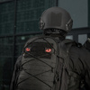 Naszywka Tiger Eyes Laser Cut (para)  - Black/Red