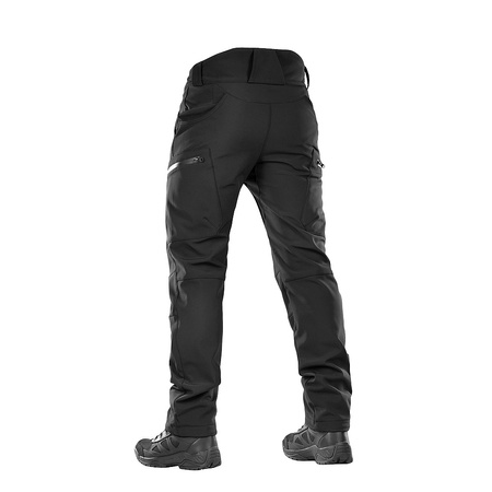 M-Tac spodnie Soft Shell Winter  - Black