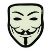 Naszywka Anonymous GID  - Black/GID