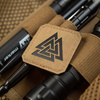 Naszywka Valknut Laser Cut  - Coyote/Black