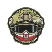 Naszywka Emoji Poland #6  - Multicam
