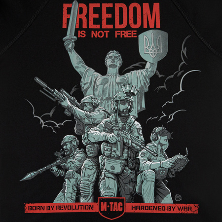 Bluza Raglanowa Freedom  - Black