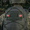 Naszywka Tiger Eyes Laser Cut (para)  - Ranger Green/Red