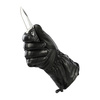 M-Tac rekawice Zimowe Skorzane  - Black