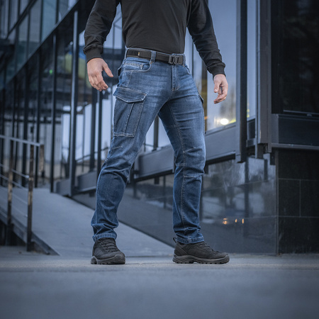 Spodnie Jeansowe Aggressor  - Dark Denim