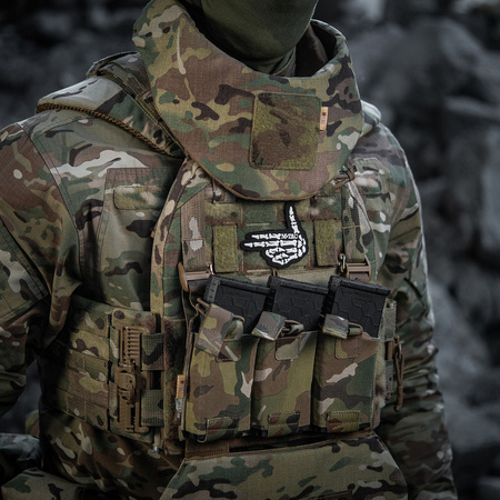 Naszywka Skeleton shooter (Haft)  - Black