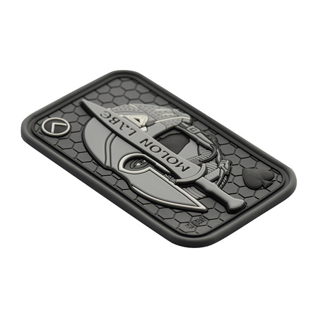 Naszywka Molon Labe Ace 3D PVC  - Grey