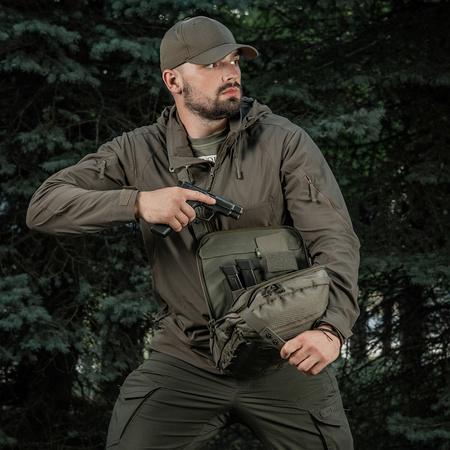 M-Tac Torba Kieszeń pionowa Laser Cut Hex  - Ranger Green