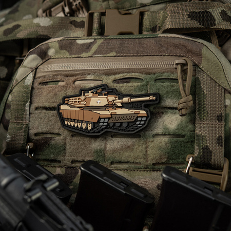 Naszywka ABRAMS (PVC)  - Coyote