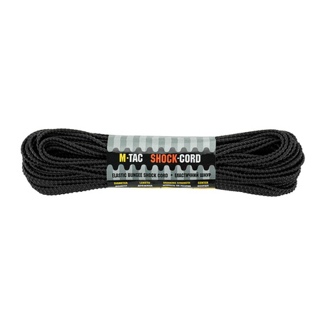 Paracord Shock-Cord 3 mm Dragon Skin  - Black