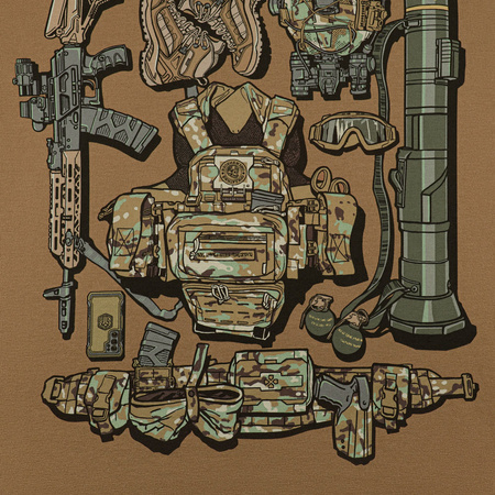 Koszulka My EDC  - Coyote Brown