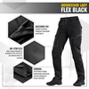 Spodnie Damskie Bojówki Aggressor Lady Flex  - Black