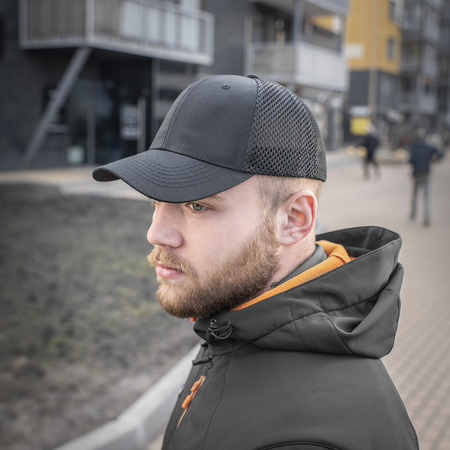 Czapka z daszkiem siatka Flex Rip-Stop  - Black