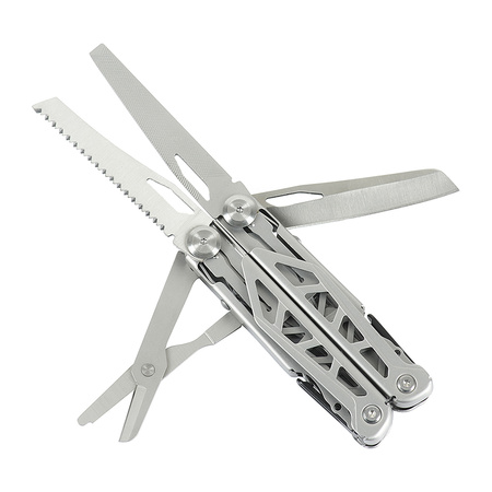 Multitool Type 3 Grey 14w1 - Narzędzie Wielofunkcyjne z Kaburą  - Grey