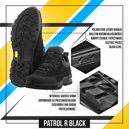 Sneakersy Taktyczne Patrol R  - Black