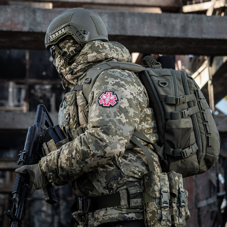 Naszywka Paramedic (Haftowana)  - Black