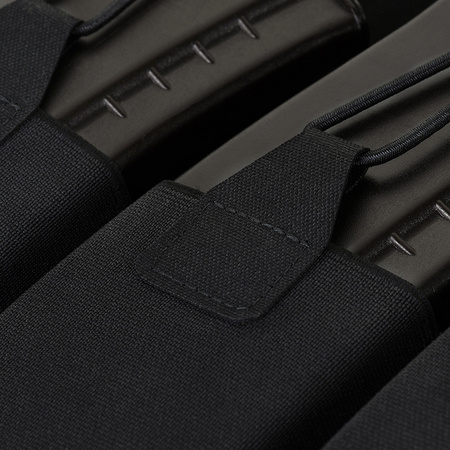 M-Tac Ładownica Elastyczna Na 3 Magazynki Elite Laser Cut  - Black