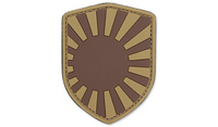 101 Inc. - Naszywka Morale Patch 3D - Japanese War Shield - Brązowy - 444130-3787