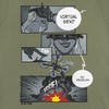 M-Tac Koszulka Comics Drone Girl  - Light Olive