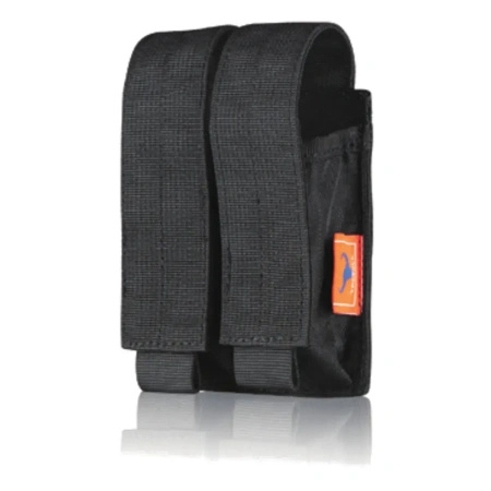 TacBull  Podwójna ładownica na magazynki do pistoletów | Czarna