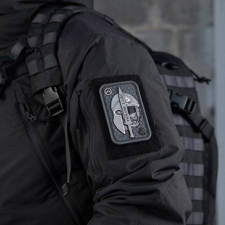 Naszywka Molon Labe Ace 3D PVC  - Grey