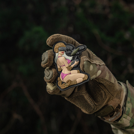 Naszywka Tactical Girl #6 PVC  - Full Color