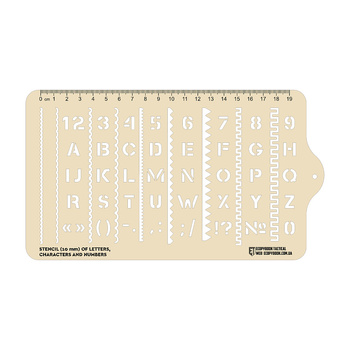 Ecopybook Tactical Szablon Symboli NATO - Color
