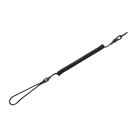 Smycz-Retraktor Medium Kombinowana  - Black