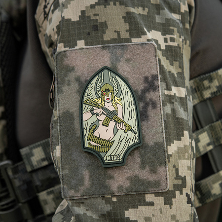 Naszywka Włócznia Walkirii PVC  - Olive