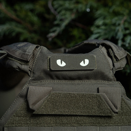 Naszywka Cat Eyes Laser Cut  - Ranger Green/GID