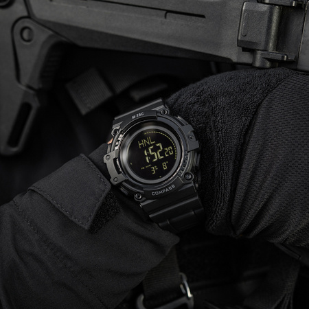 Zegarek Taktyczny Z Kompasem 2233  - Black