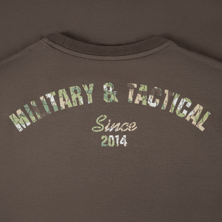 M-Tac Koszulka Logo z Długim Rękawem  - Dark Olive