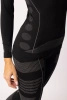 Legginsy termoaktywne THERMO-EVO, damskie - Black / Grey