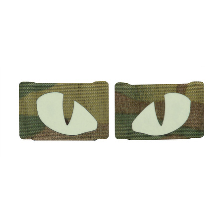 Naszywka Tiger Eyes Laser Cut (para)  - Multicam