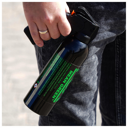 Gaz Pieprzowy FOX LABS Green Mean 355 ml Strumień Żel GAŚNICA G-021