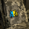 M-Tac Naszywka Cat Predator  - Black/Yellow/Blue
