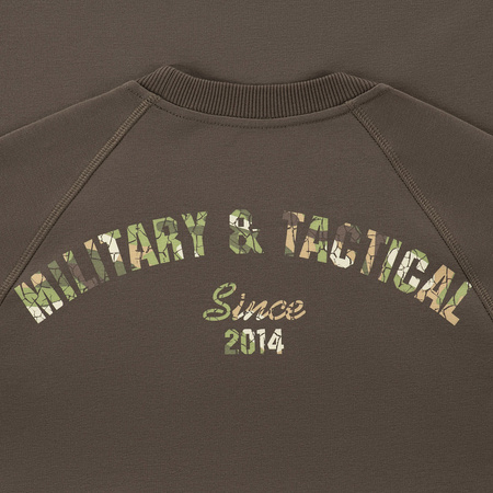 Bluza Raglanowa Logo  - Dark Olive