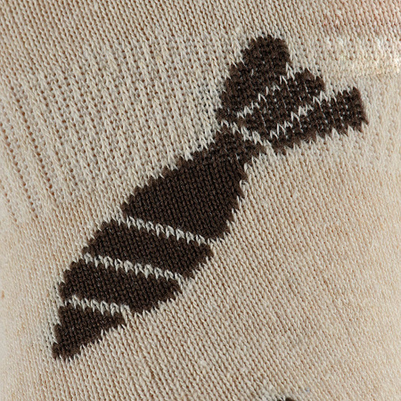 Lekkie letnie Skarpetki Mortar Bombs  - Sand