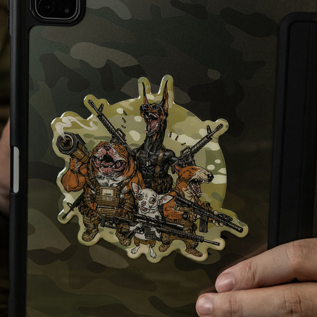 Naklejka 3D REX Team  - Color