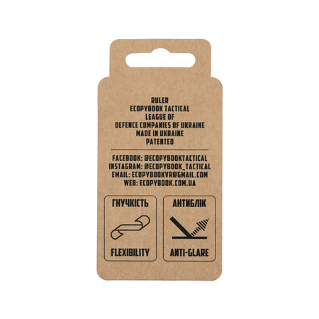 Ecopybook Tactical linijka tarcza skupienia  - Color